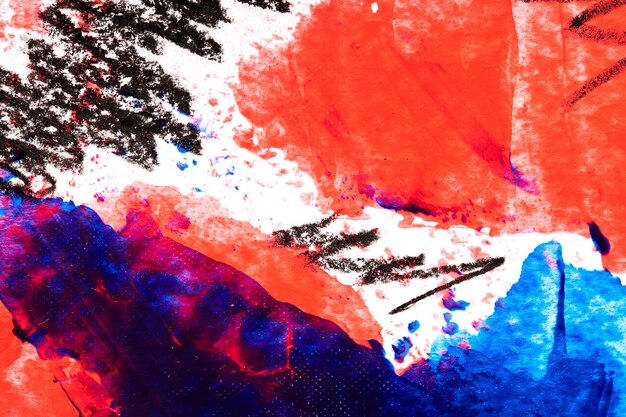 Fondo abstracto multicolor arte brillante collage Diseño de patrón para imprimir tarjeta de invitación postal Dibujo con crayones de cera cartel colorido papel tapiz imagen infantil
