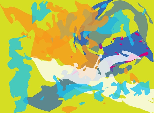 Fondo abstracto multicolor - Ilustración de stock