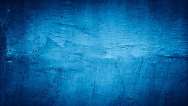 Fondo abstracto de muro de hormigón de cemento azul de textura