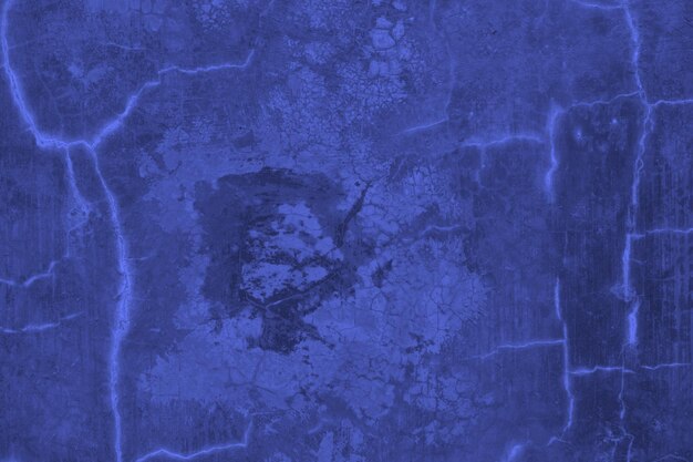 Fondo abstracto de muro de hormigón de grunge azul