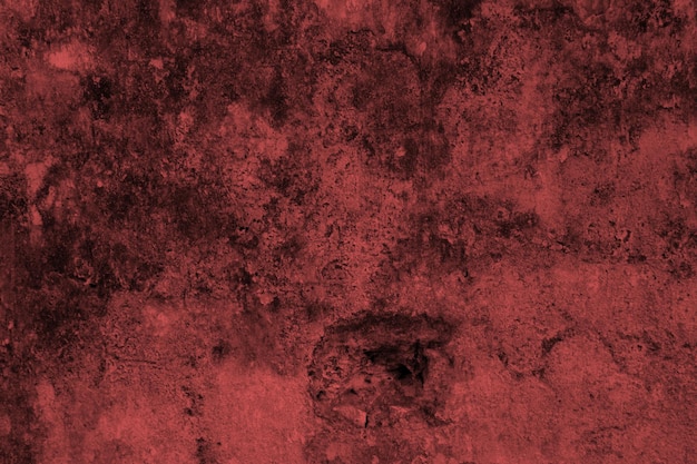 Fondo abstracto de muro de hormigón rojo grunge