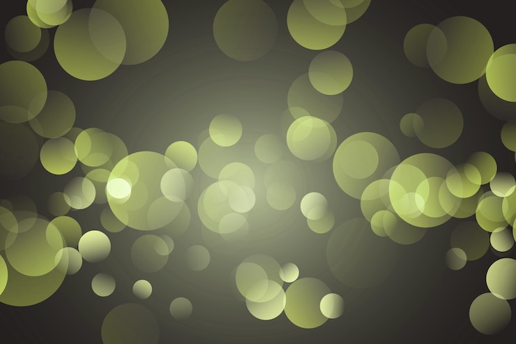 Foto fondo abstracto de navidad con luces bokeh