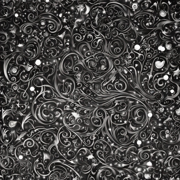 fondo abstracto negro ai generado