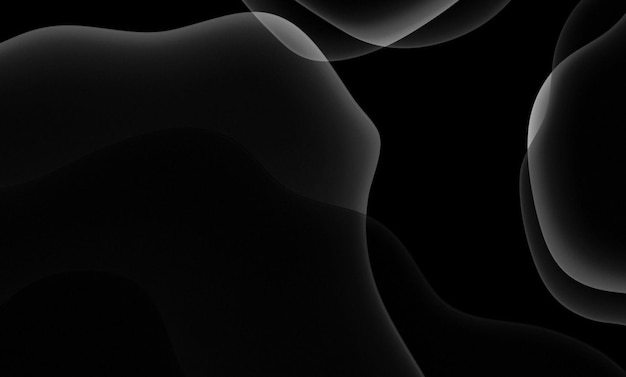 Fondo abstracto negro para el diseño