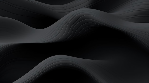 Fondo abstracto negro oscuro Forma geométrica Ángulo de línea triángulo franja polígono Gradiente de color