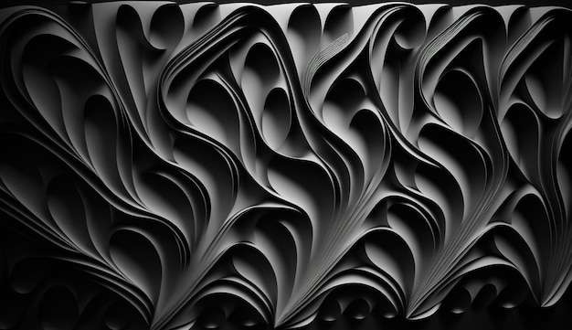 fondo abstracto negro