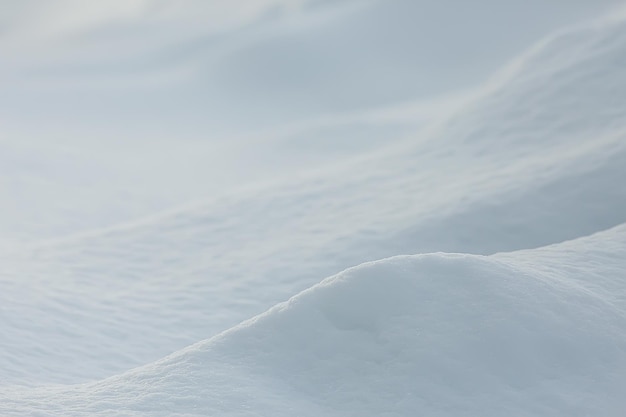 Fondo abstracto de nieve / textura de nieve blanca, fondo fresco