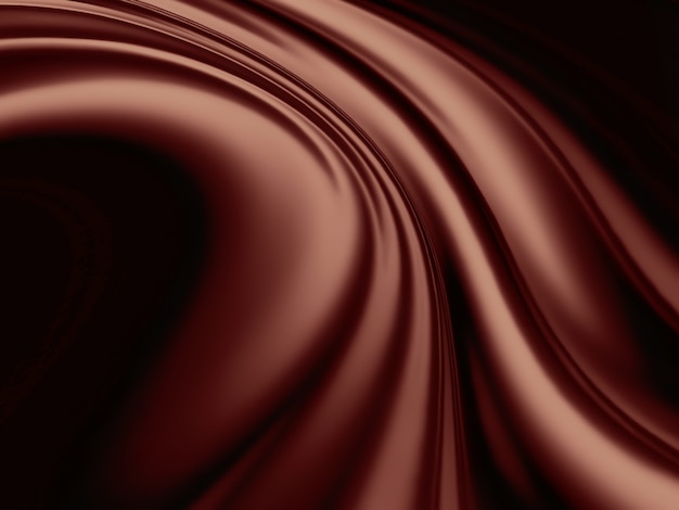 Foto fondo abstracto de onda de chocolate