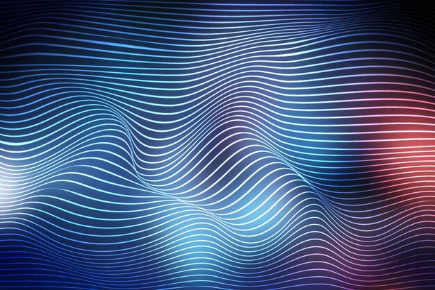 Fondo abstracto onda Gradiente curva lujo desenfocado vívido borroso colorido fondo de pantalla Foto