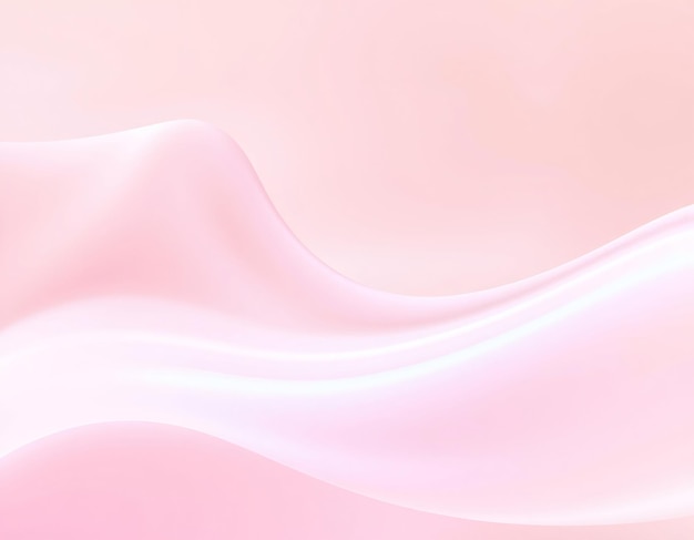 Fondo abstracto de onda rosa y blanco