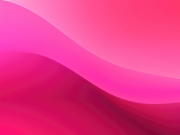 Fondo abstracto de onda rosa y línea IA generativa