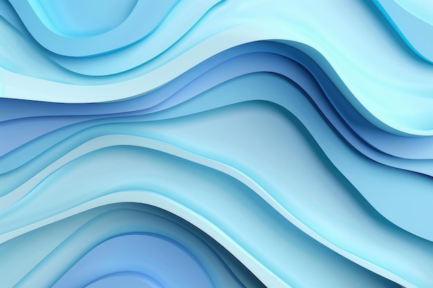 Fondo abstracto de ondas azules y blancas adecuado para varios proyectos de diseño