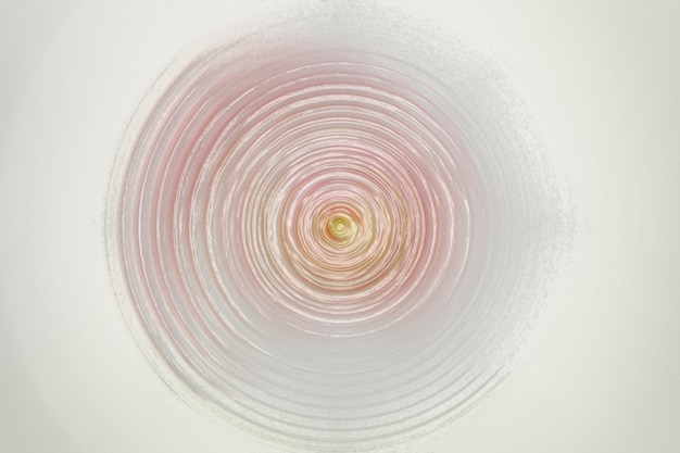 fondo abstracto de ondas circulares rosas y blancas con textura plástica