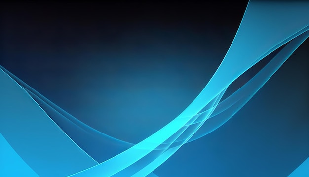 Fondo abstracto ondas color azul UI UX Design