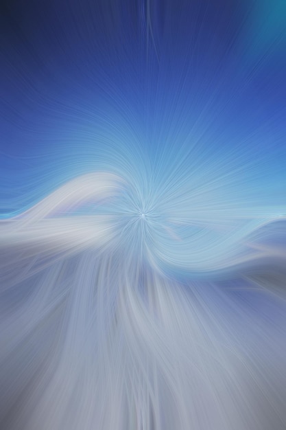 fondo abstracto de ondas florales azules y blancas