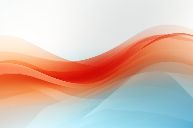 fondo abstracto con ondas naranja y azul