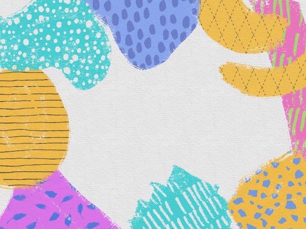 Fondo abstracto orgánico de colores