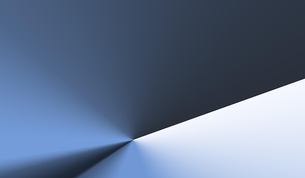 Fondo abstracto de papel 3d azul