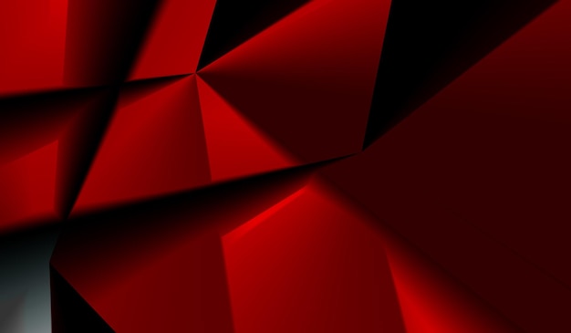 Fondo abstracto de papel blanco y negro y rojo