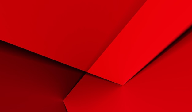 Fondo abstracto de papel de origami rojo granate elegante