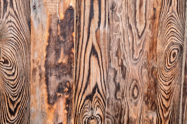 Fondo abstracto de pared de madera marrón con textura. Exterior de edificio moderno.