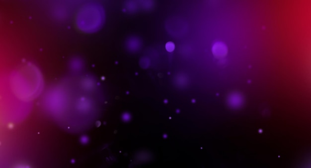 Foto fondo abstracto de partículas de destello de lente rosa y púrpura