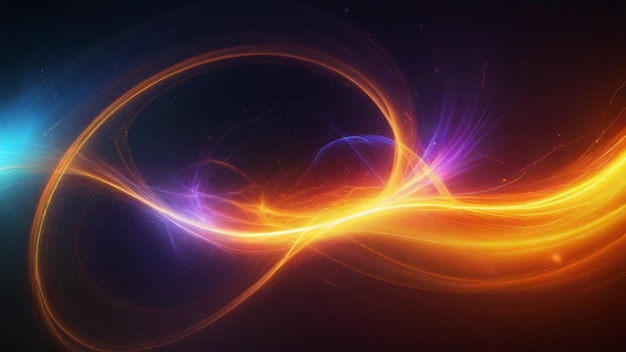 Fondo abstracto de partículas de tecnología
