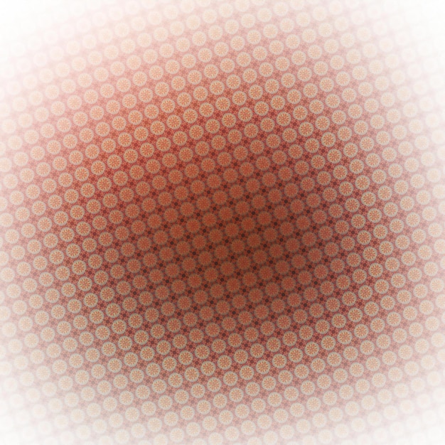 Fondo abstracto con un patrón de círculos en colores rojo y marrón