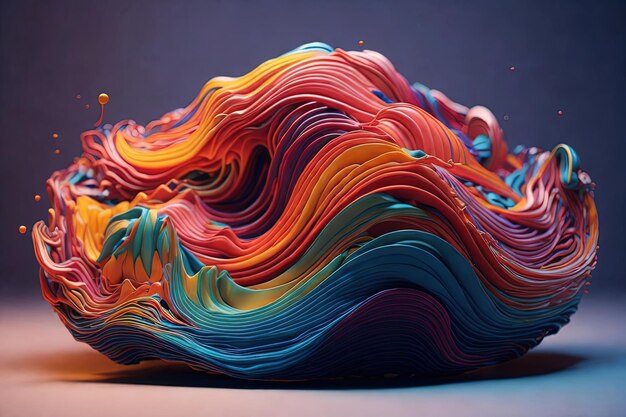 Fondo abstracto con patrón de colores