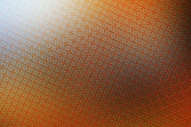 Fondo abstracto con un patrón de formas geométricas en naranja y azul