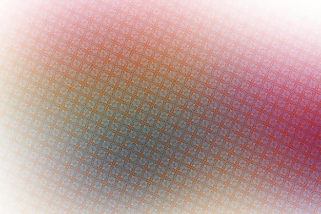 Fondo abstracto con patrón geométrico en tonos de naranja y azul