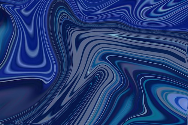 Fondo abstracto con un patrón de mármol azul.