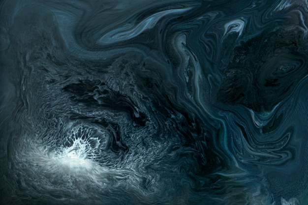 Fondo abstracto con patrones de acuarela azul