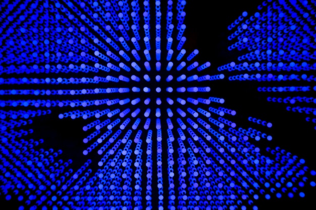Fondo abstracto pequeños círculos verdes y azules