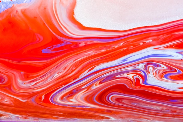 Fondo abstracto de pintura acrílica creativa colorida