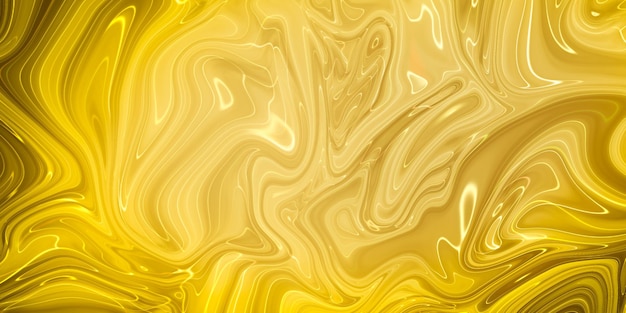 Foto fondo abstracto de pintura al óleo amarilla y dorada pintura al óleo pintura al óleo amarilla y dorada para el fondo fondo abstracto de textura de patrón de mármol amarillo y dorado