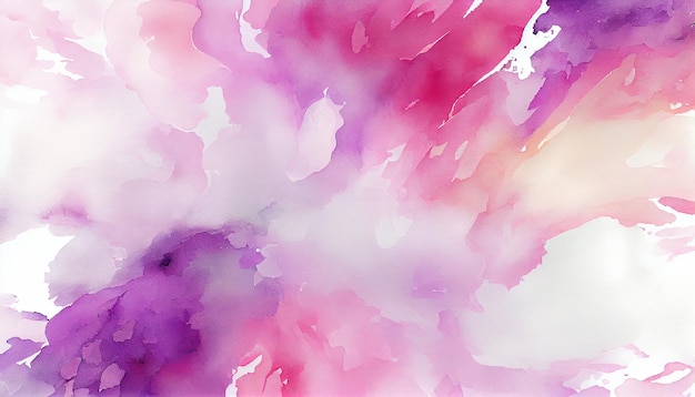 Fondo abstracto en pintura rosa y púrpura IA generativa