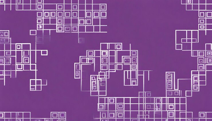 Foto fondo abstracto púrpura con cajas