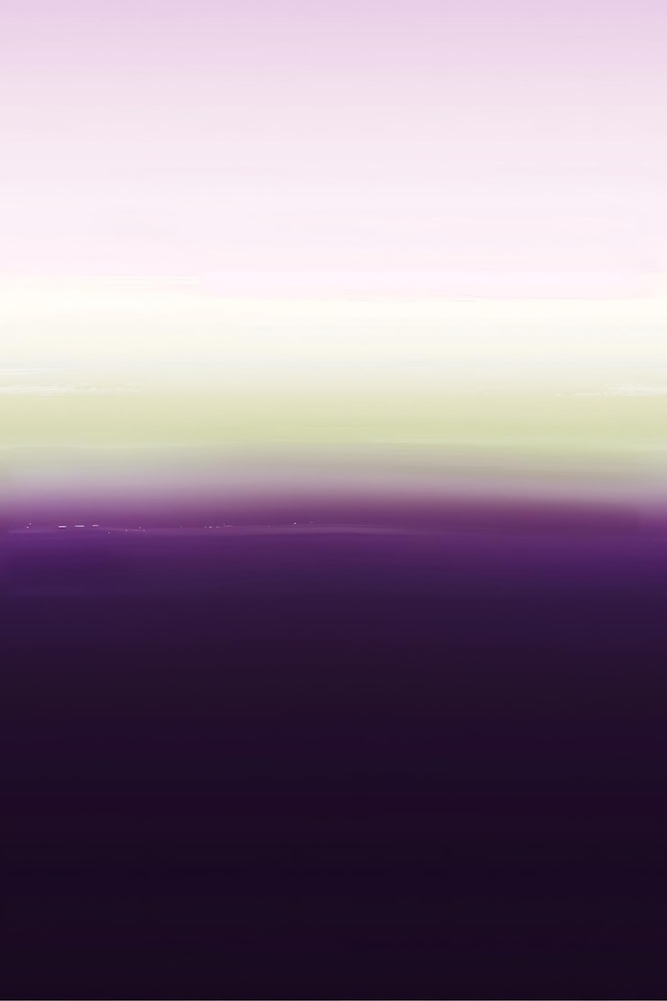 Foto fondo abstracto púrpura y verde con un horizonte borroso