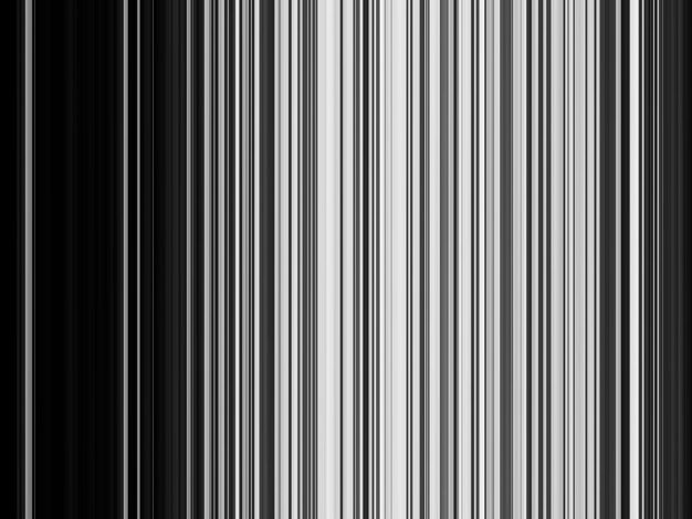 Fondo abstracto de rayas blancas y negras Efecto de movimiento Textura de fibra en escala de grises Fondo y banner Patrón de gradiente monocromático y papel pintado texturizado Plantilla de recurso gráfico