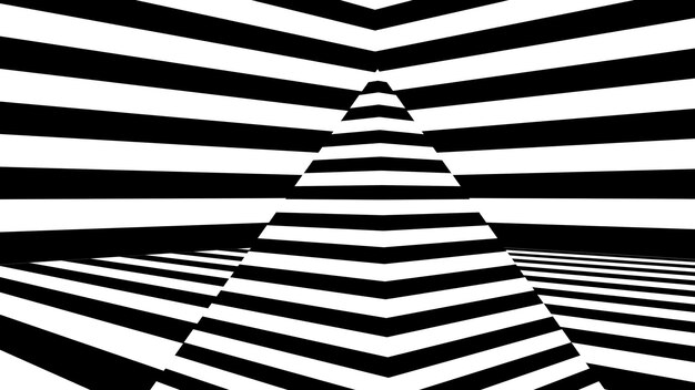 Fondo abstracto con rayas blancas y negras