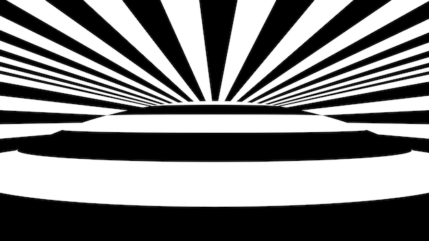 Fondo abstracto con rayas blancas y negras