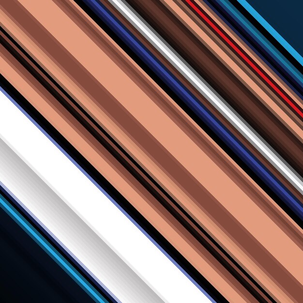 Fondo abstracto de rayas coloridas Efecto de movimiento Líneas de color Textura de fibra de color telón de fondo y estandarte
