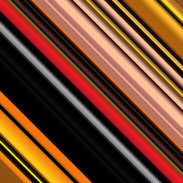 Fondo abstracto de rayas coloridas Efecto de movimiento Tejido de fibra de color telón de fondo y pancarta Patrón de gradiente de varios colores y papel tapiz texturizado