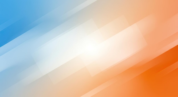 Fondo abstracto con rayas diagonales en azul y naranja