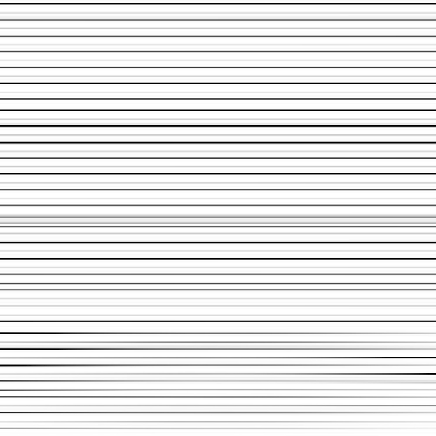 Fondo abstracto de rayas negras y blancas Efecto de líneas de movimiento Textura de fibra en escala de gris Fondo y pancarta