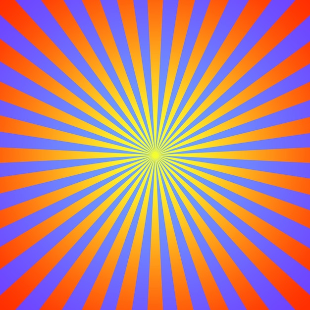 Fondo abstracto de rayos de sol
