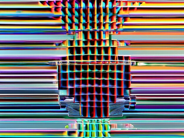 Fondo abstracto renderizado en 3D