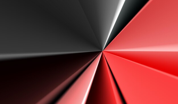 Fondo abstracto rojo 3D