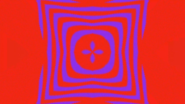 un fondo abstracto rojo y azul con una cruz